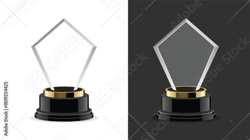 Gold silver and bronze medals on 3D metallic display