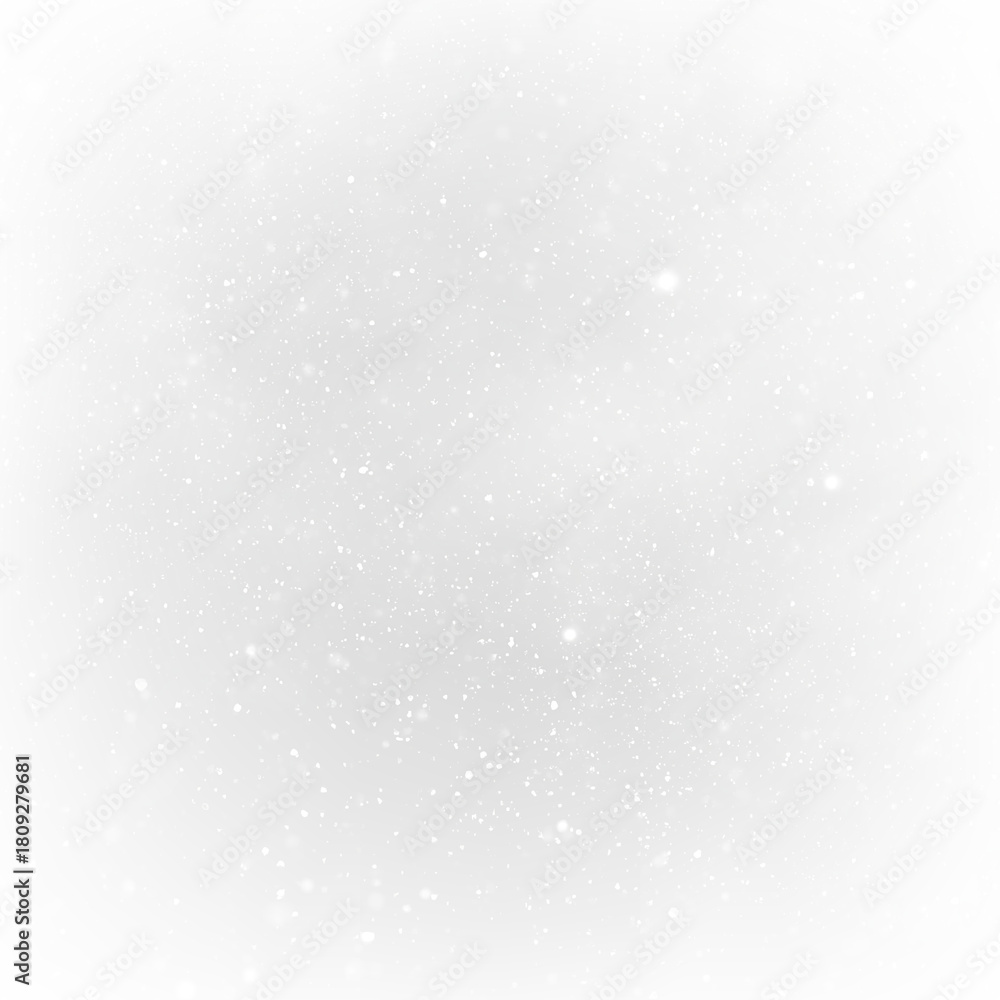 Fototapeta premium Falling snow overlay winter snowflake effect