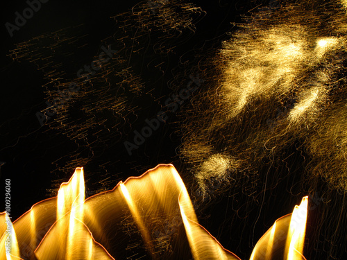 Obraz na płótnie Fireworks San Gionavi 2012