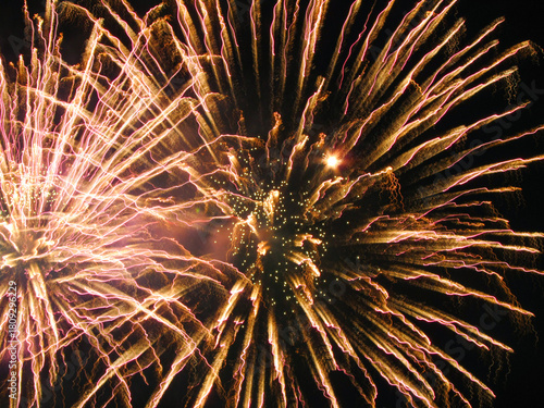 Obraz na płótnie Fireworks San Gionavi 2012