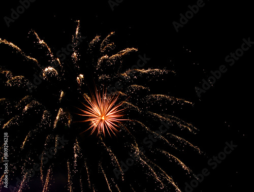 Obraz na płótnie Fireworks San Gionavi 2012