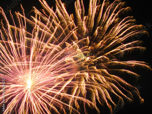 Obraz na płótnie Fireworks San Gionavi 2012