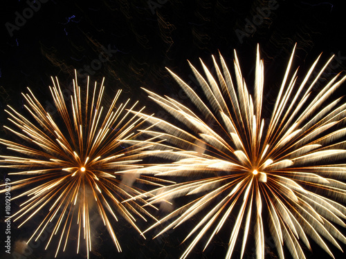 Obraz na płótnie Fireworks San Gionavi 2012