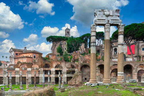Photos Forum of Caesar in Rome, Italy