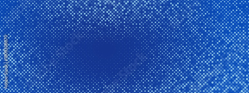 Abstract business technology background, modern abstract art. Blue design, financial technology, fintech, abstract background, pixel pattern.