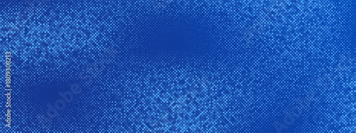 Abstract business technology background, modern abstract art. Blue design, financial technology, fintech, abstract background, pixel pattern.