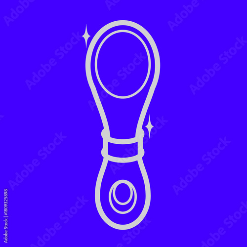 Simple icon vector design of spoon 2