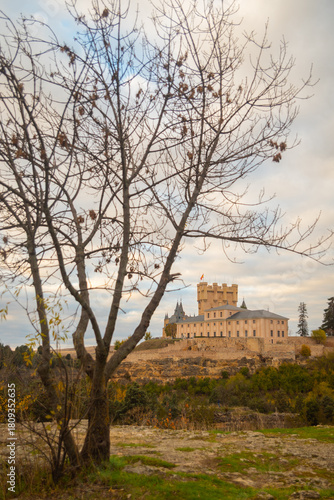 Alcazar fortress in Segovia Spain