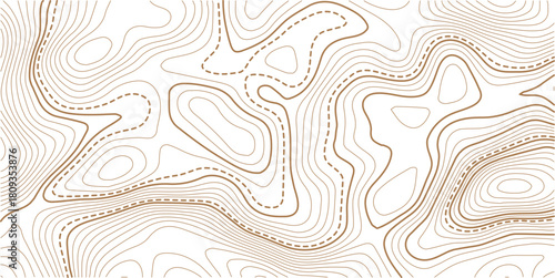 Topographic gold luxury map background. Geographic abstract pattern. The topo contour or wallpaper.Concept of technology, science. Wallpaper. Pattern.