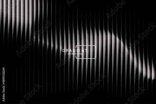 Vibrant gradient with ribbed fractal glass texture pattern and dark circular center. Dynamic abstract artwork perfect for modern banners, marketing visuals, creative backgrounds and artistic projects