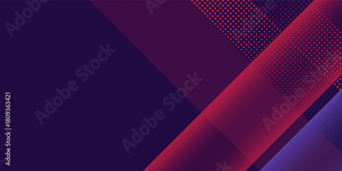 Abstract presentation design beautiful moving rays colorful neon effect banner template. Vector illustration