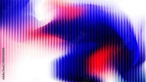 Vibrant gradient with ribbed fractal glass texture pattern and dark circular center. Dynamic abstract artwork perfect for modern banners, marketing visuals, creative backgrounds and artistic projects