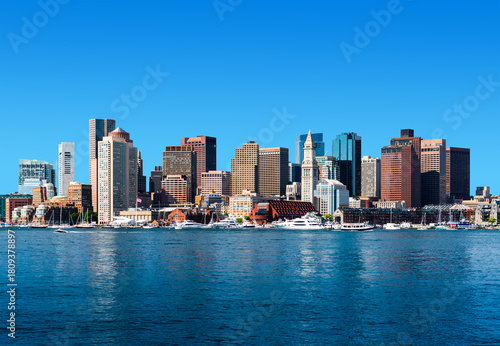 Skyline of Boston, Massachusetts, USA