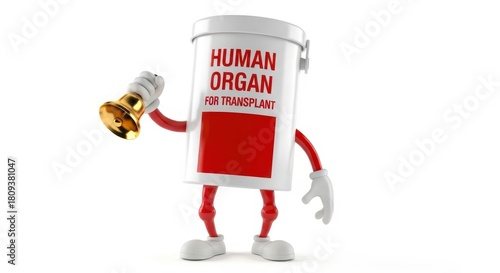 Human organ for transplant