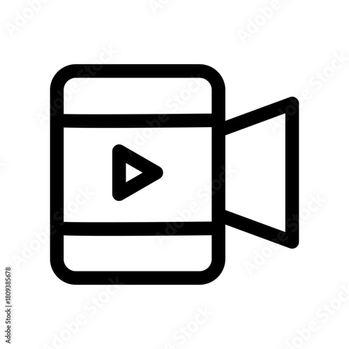 Video recorder icon