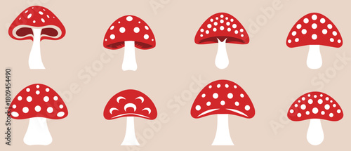 mushroom healthy nature food icon. vector design.
