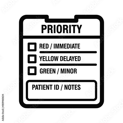 Anesthesia machine line icon isolated on medical equipment for administering anesthesia