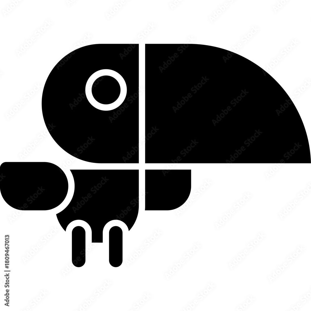 Obraz premium Toucan Icon Vector Element