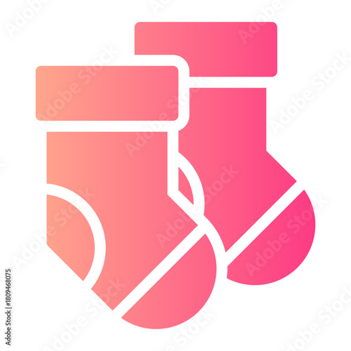 sock gradient icon