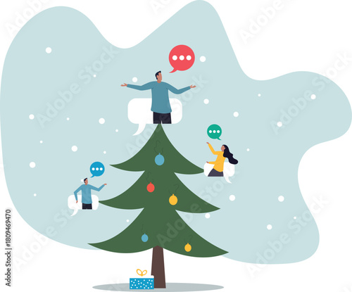 Conversation or business discussion, meeting, talk or chat together, group talk or communication dialog, message or speaking .about a man and his life.