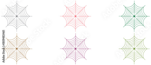 Spider net pattern line icon vector design.