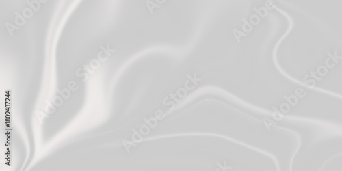 White Marble Pattern. Gray Abstract Fluid Pattern Color. Marble Grey Ink Wavy Liquid Texture. Abstract smooth elegant white fabric silk texture soft background ,flowing satin waves and Smooth elegant 