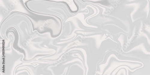 White Marble Pattern. Gray Abstract Fluid Pattern Color. Marble Grey Ink Wavy Liquid Texture. Abstract smooth elegant white fabric silk texture soft background ,flowing satin waves and Smooth elegant 