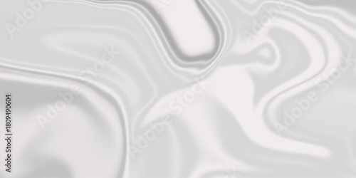 White Marble Pattern. Gray Abstract Fluid Pattern Color. Marble Grey Ink Wavy Liquid Texture. Abstract smooth elegant white fabric silk texture soft background ,flowing satin waves and Smooth elegant 
