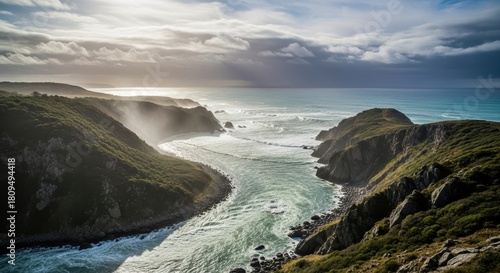 Fototapeta Naklejka Na Ścianę i Meble -  view of the sea from the beach