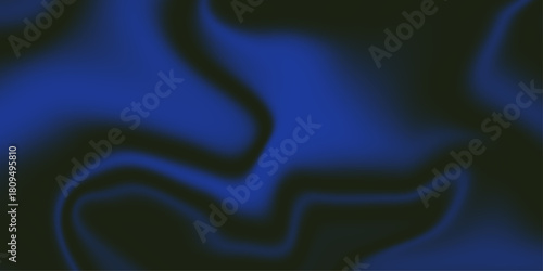 Abstract Liquid paint effect blurred gradient overflow waves grainy background texture.Abstract background dark blue Liquid paint effect blurred gradient overflow waves. Colorful digital Grain Noise .