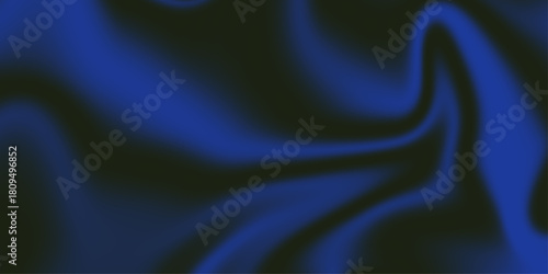 Abstract Liquid paint effect blurred gradient overflow waves grainy background texture.Abstract background dark blue Liquid paint effect blurred gradient overflow waves. Colorful digital Grain Noise .
