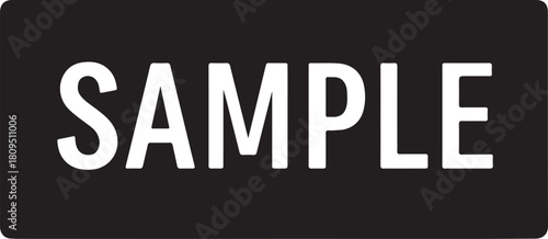 Sample Stamp Vector Ai Generated