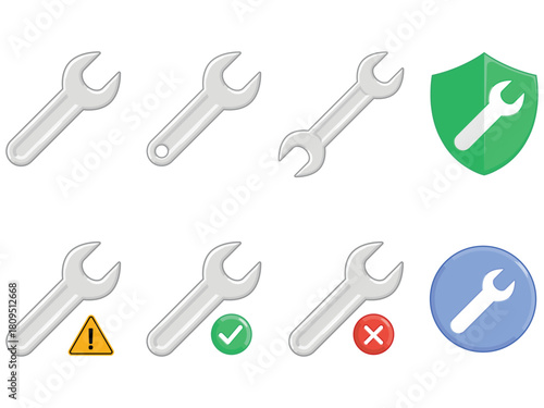 Wrench Garage Spanner Repair Service Set