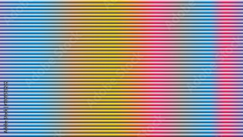 Horizontal gradient stripes with blue pink yellow hues