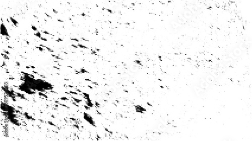 Black and White Grunge Halftone Background, Distressed Dotted Texture, Retro Noise Pattern for Vector Design, Posters, Comics, and Graphic Overlays