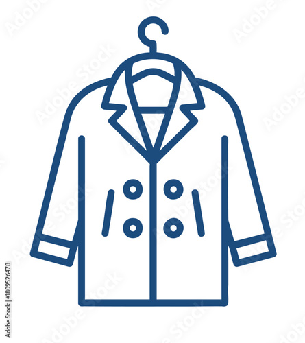 Płaszcz męski ikona