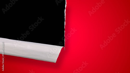 paper ripped effect transition collection with alpha channel