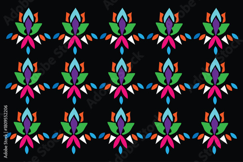 Floral Pattern Repeat Design