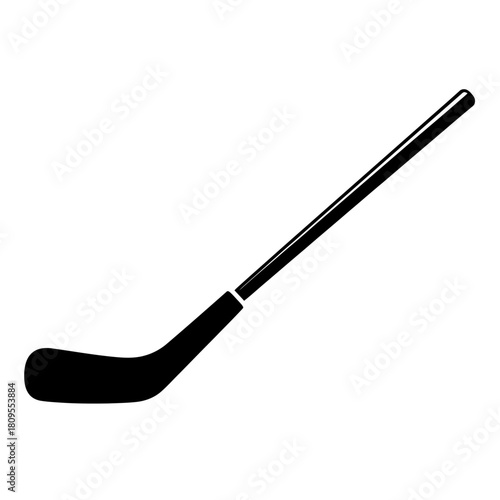 Ice hockey stick sports design isolated on white background, Vector, illustration