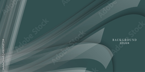 Deep green colored background with stripe lines