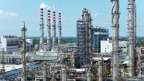 Wallpaper Mural Sinopec Petrochemical Plant Hunan - Industrial Chemical Manufacturing Facility Torontodigital.ca