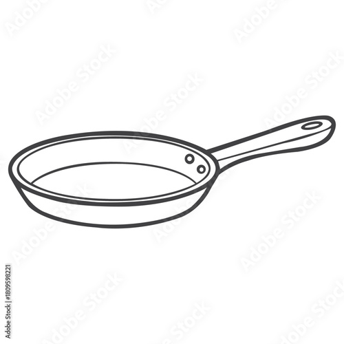 A trusty frying pan awaits its next culinary adventure promising delicious meals simple joys and savory memories with