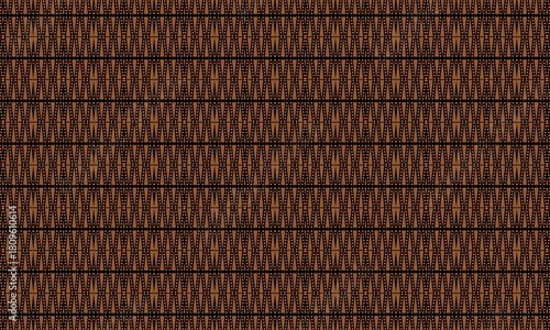 Seamless brown geometric pattern background texture for fabric textile or wallpaper design vector art