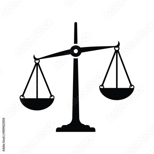 Scales of justice offering elegant balance and legal precision, ideal for legal firms, educational resources, and promoting fairness in legal matters