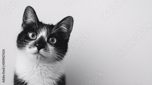Banner with a cute cat for animal shelters and pet adoptions