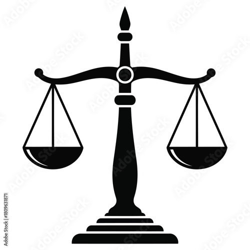 Balance the Scales of Justice with this Powerful Symbol of Law and Fairness, Perfect for Legal Professionals and Justice-Related Projects (147 chars)