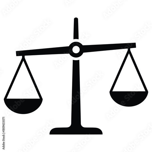 Classic scales of justice symbolizing legal balance, fairness, and ethical decisions in law firms, courts, and government institutions worldwide