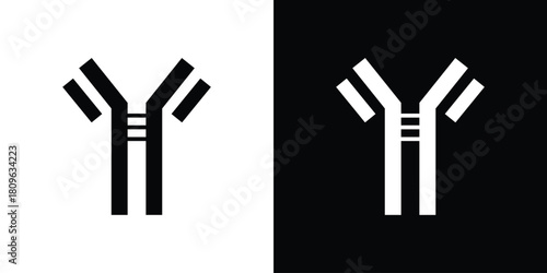 Antibody icon design element for website and app ui design projects