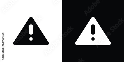 attention sign icon design element for website and app ui design projects