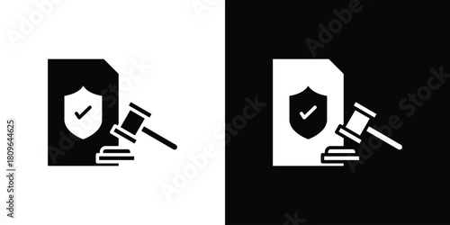 Code of conduct icon design element for website and app ui design projects